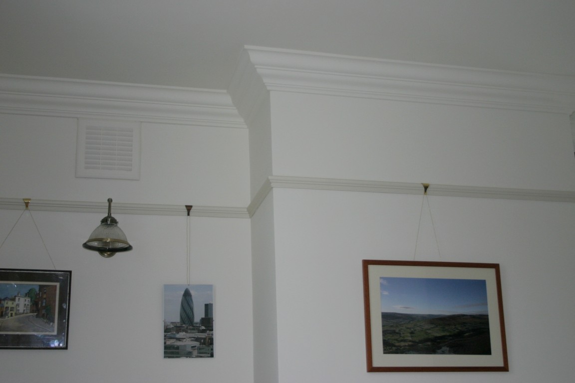 Fixing picture rail to insulated plasterboard boards.ie